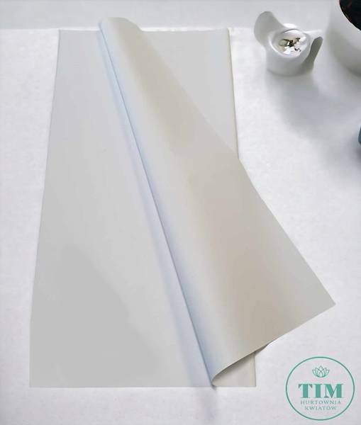 FOLIA ARKUSZ X20 58CMX58CM BIAŁY