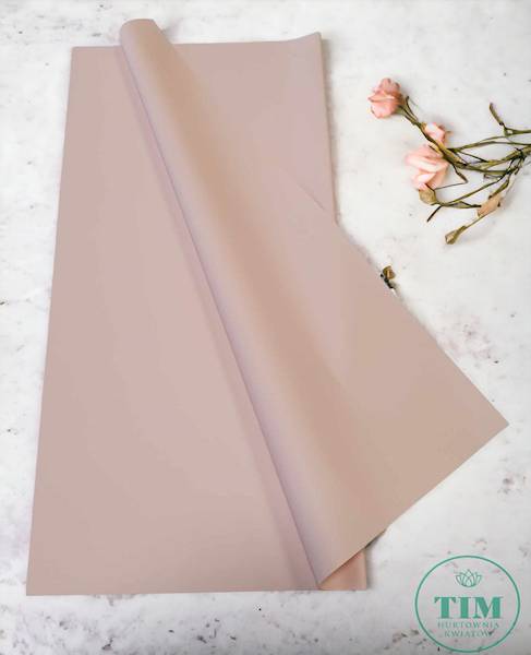 FOLIA ARKUSZ X20 58CMX58CM RÓŻOWY JASNY
