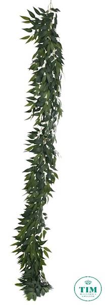 GIRLANDA RUSKUS BL058 ZIELONY