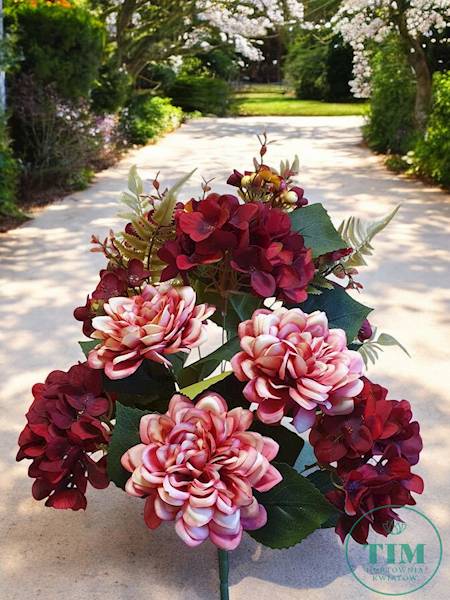 DALIA HORTENSJA BUKIET P4223G1047 MIX1 MIX KOLOR
