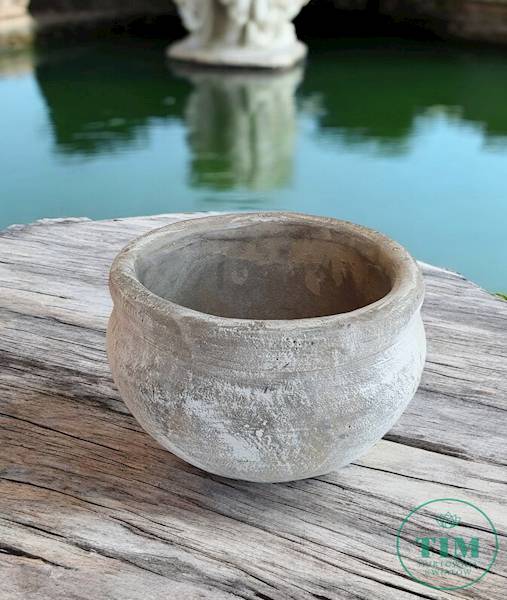 DONICA GIPSOWA VINTAGE POT586 SZARY