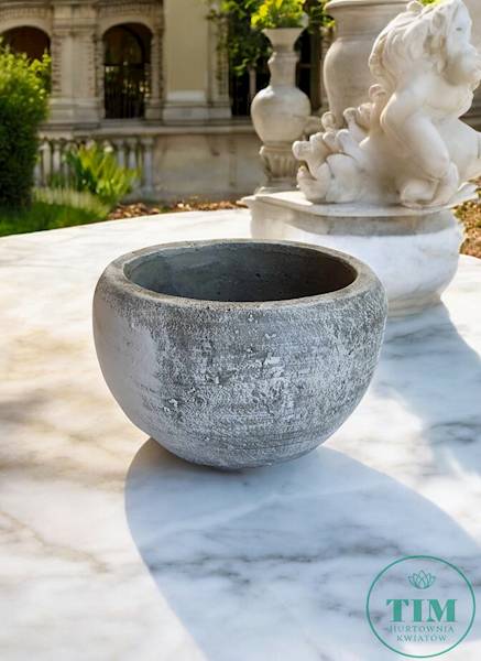 DONICA GIPSOWA VINTAGE POT585 SZARY