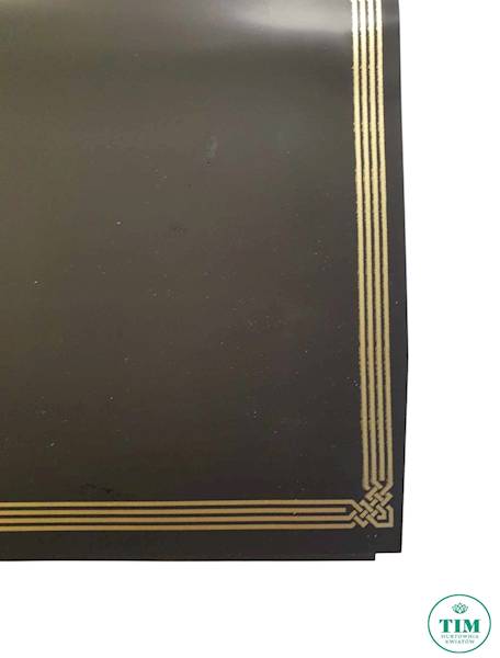 FOLIA ARKUSZ X20 58CMX58CM CZARNY