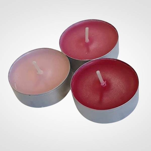 TEALIGHT ZAPACHOWY X18 P151878 RÓŻA