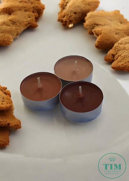 TEALIGHT ZAPACHOWY X18 P1518346 PIERNIK