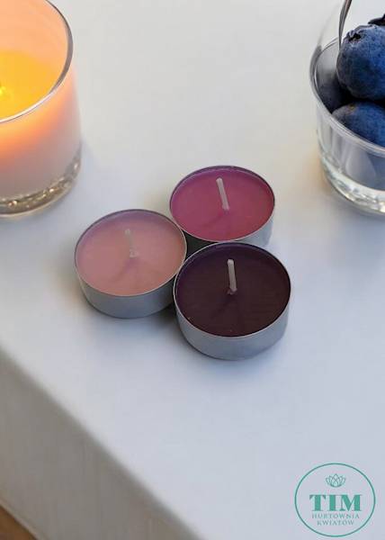 TEALIGHT ZAPACHOWY X18 P1518314 MROŻONE JAGODY