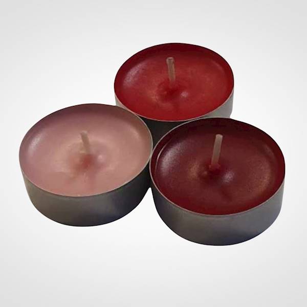 TEALIGHT ZAPACHOWY X18 P151873 TRUSKAWKA