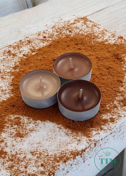 TEALIGHT ZAPACHOWY X18 P151865 CYNAMON