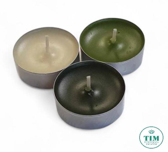 TEALIGHT ZAPACHOWY X30 P153083 ZIELONA HERBATA
