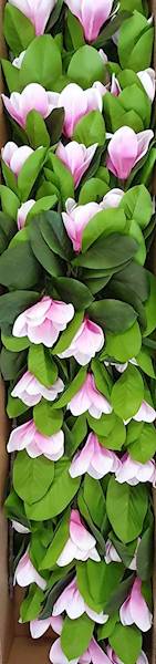 MAGNOLIA GAŁĄZKA GUMOWANA MAG1001 RÓŻOWY