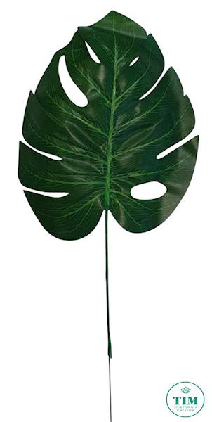 LIŚĆ MONSTERA X12 KX15299 ZIELONY 