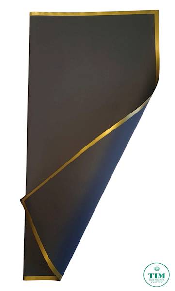 FOLIA ARKUSZ Z RAMKĄ X20 58CMX58CM CZARNY