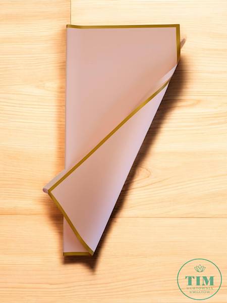 FOLIA ARKUSZ Z RAMKĄ X20 58CMX58CM RÓŻOWY