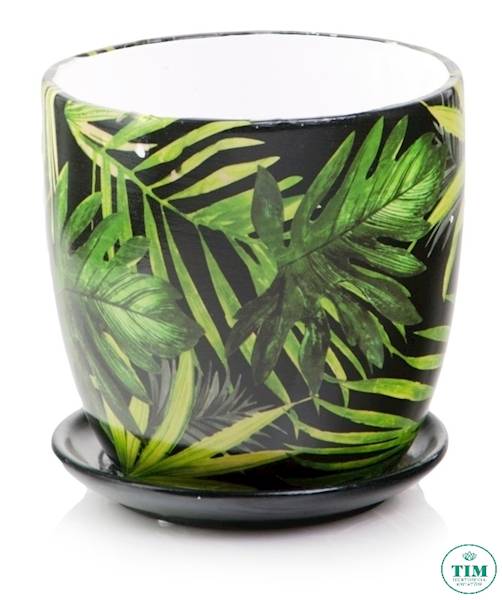 DONICA Z PODSTAWKĄ 0524320 MONSTERA ZIELONY