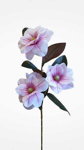 MAGNOLIA GAŁĄZKA GUMOWANA ASC2406452 RÓŻOWY