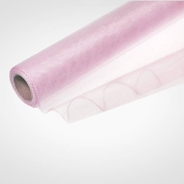 ORGANZA 40CM RÓŻOWY JASNY