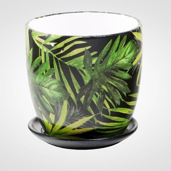 DONICA Z PODSTAWKĄ 0524313 MONSTERA ZIELONY