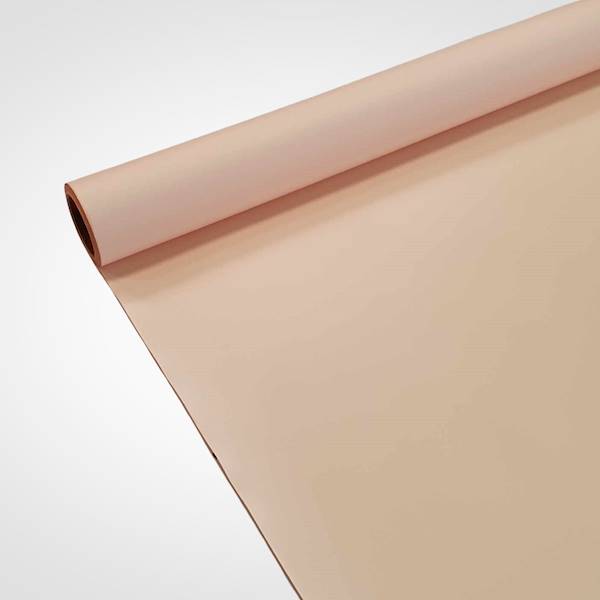 FOLIA SATYNOWA MATOWA GŁADKA 50XMX8M ŁOSOŚ JASNY