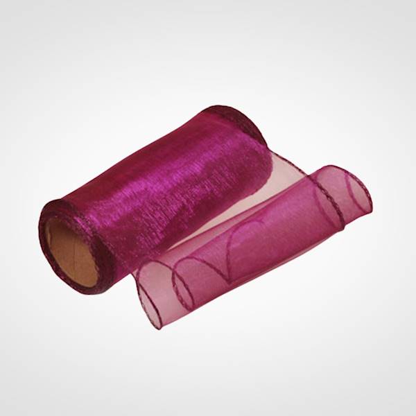 ORGANZA 12CM ŚLIWKA