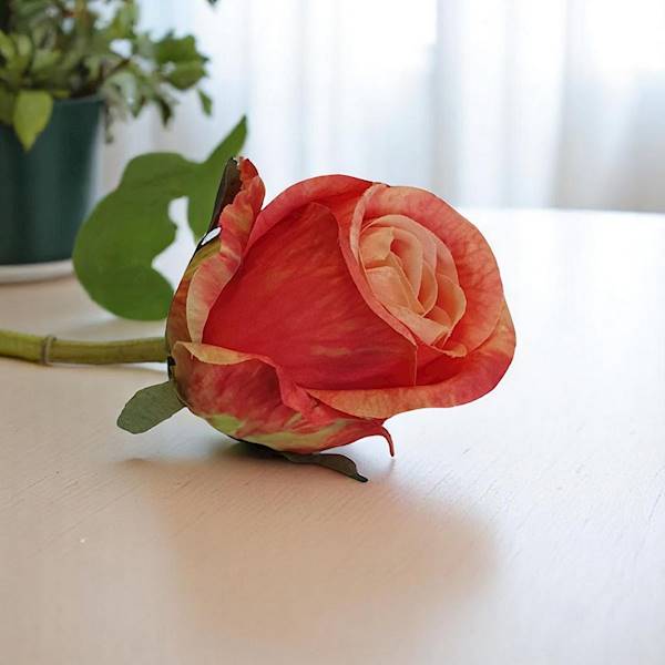 RÓŻA WYROBOWA 3D X12 VIP1746 POMARAŃCZOWY