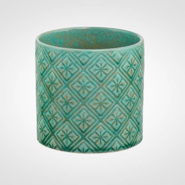 CYLINDER CERAMICZNY 0710316 TURKUSOWY