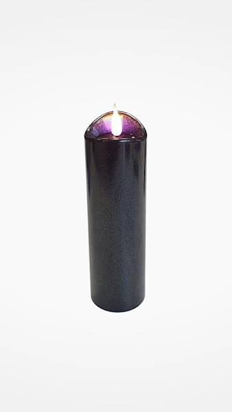 ŚWIECA LED 124WAXBATGR GRAFITOWY