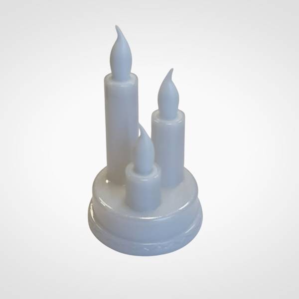 ŚWIECA LED 124SLCW BIAŁY