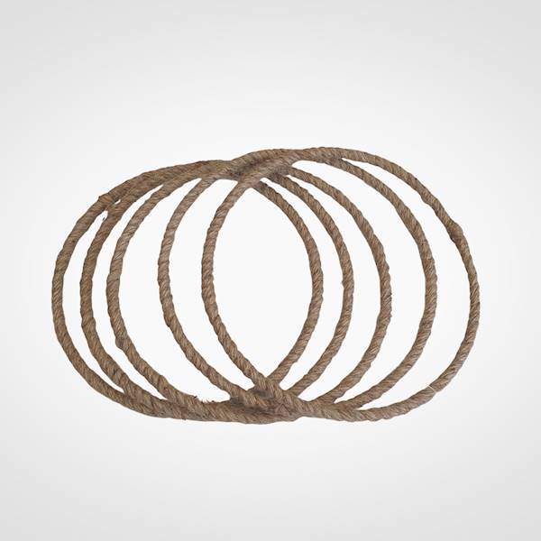 RING OPLATANY X5 H211096 BEŻOWY 20CM.