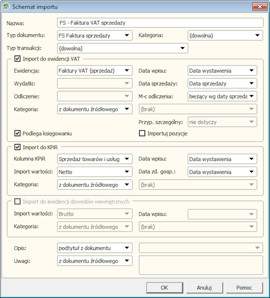 Program InsERT Rachmistrz GT 1-Podmiot