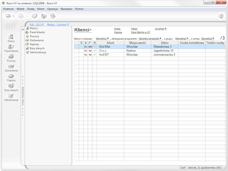 Program InsERT Biuro GT