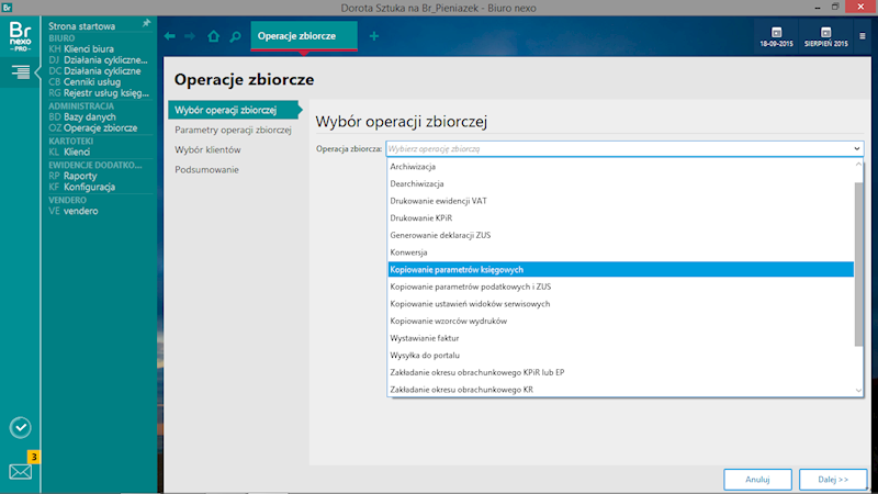 Program InsERT Biuro NEXO