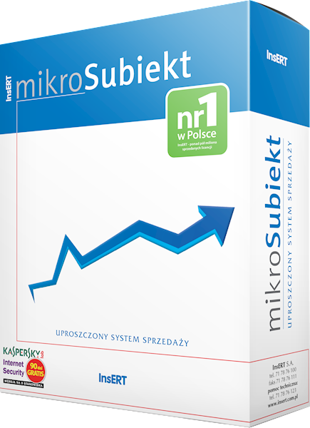 Program InsERT mikroSubiekt 1-Stanowisko