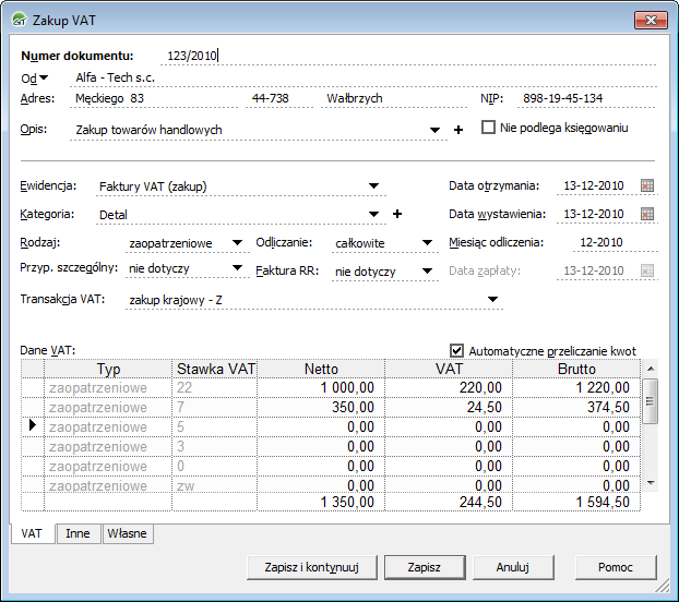 Program InsERT Rachmistrz GT