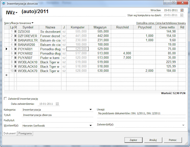 Program InsERT Subiekt GT 3-Stanowiska+Sfera 1-St.