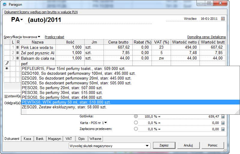Program InsERT Subiekt GT 3-Stanowiska+Sfera 1-St.