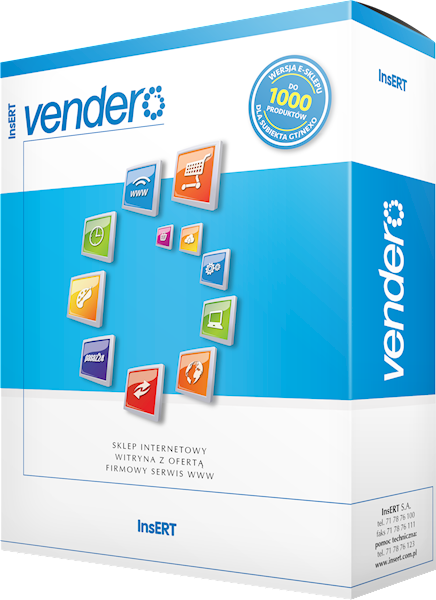 Vendero Sklep 1000 - abonament 12 miesięcy