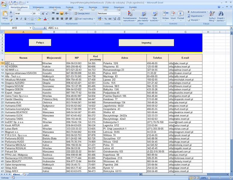 Program InsERT Sfera dla Gestora GT 1-Stanowisko