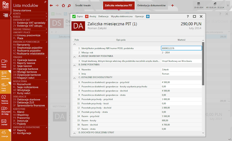 Program InsERT Rewizor NEXO 3-Stanowiska
