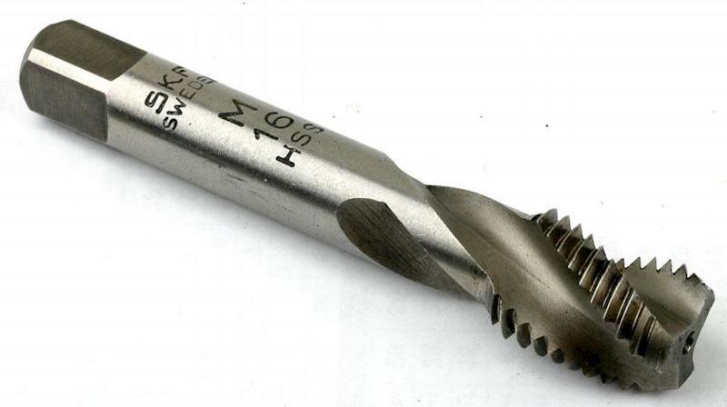 Gwintownik maszynowy M16  NGMM/1 DIN-352D HSS