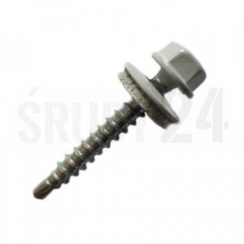 Wkręt farmerski 4,8x35 P14035OFA RAL7035, 1000 szt.
