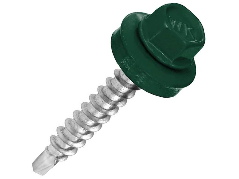 Wkręt farmerski 4,8x20 P1548200 zielony RAL6005, 1000 szt.