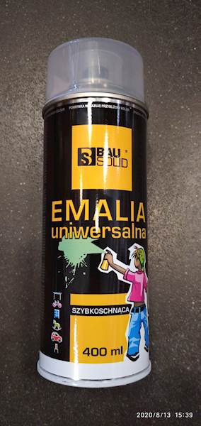EMALIA UNIWERSALNA BIAŁY POŁ. RAL9003 BAUS SPRAY