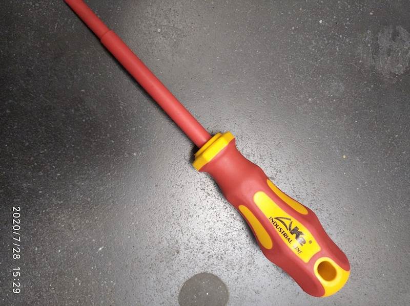 Wkrętak elektrotechniczny  Ph1x80 K2