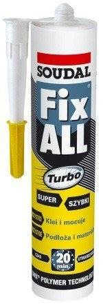 Uszczelniacz hybryowy .FIXALL 290ml/biały TURBO
