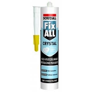 Uszczelniacz hybrydowy FIXALL CRYSTAL 290ml/przezroczysty