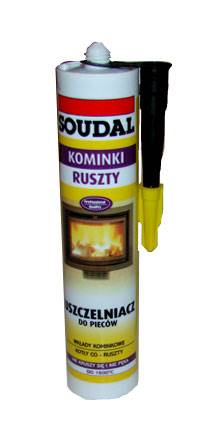 Uszczelniacz do pieców 300ml SOUDAL 1500st C