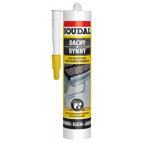 Uszczelniacz dekarski bezbarwny 300ml Soudal