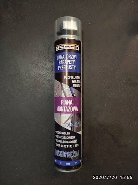Piana pistoletowa BESSTO 750ml zimowa