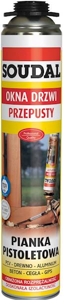 Piana pistoletowa 750ml niskoprężna Yellow Soudal