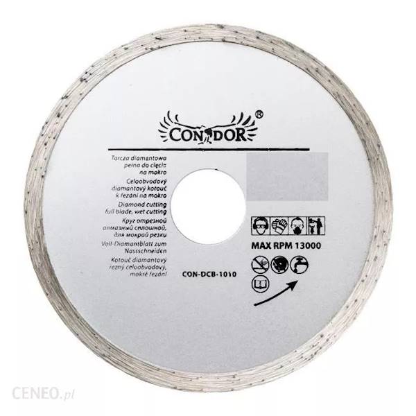 Tarcza diamentowa pełna 230mm CONDOR